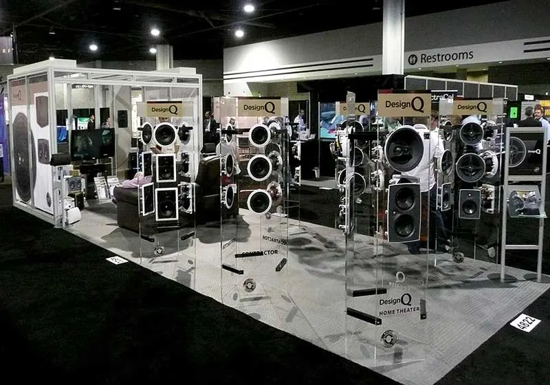 Aluminum Modular Display System | Display Stands & Office Partitions