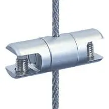 CG21-3 cable multi-position support for panels and shelves for 3 mm Cable Display System
