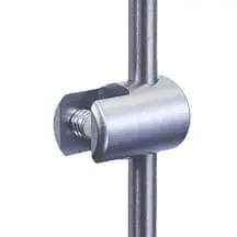 RGN01 rod vertical support for panels 6mm (1/4″) thick | 6mm Rod Display System