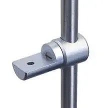 RS11-10 rod multi-position support for panels and shelves mounted with screw | Nova Display Systems