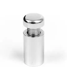 1/2" Dia. Economy Aluminum Standoff — 12mm (1/2″) Dia. x 20mm (3/4″) Length M8 Stud | Nova Display Systems