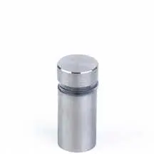 1/2" Dia. Stainless Steel Standoff — 12mm (1/2″) Dia. x 19mm (3/4″) Length M8 Stud | Nova Display Systems