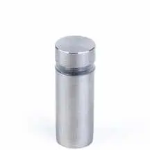 1/2" Dia. Stainless Steel Standoff — 12mm (1/2″) Dia. x 25mm (1″) Length M8 Stud | Nova Display Systems