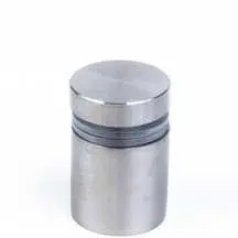 3/4" Dia. Stainless Steel Standoff — 19mm (3/4″) Dia. x 19mm (3/4″) Length M10 Stud | Nova Display Systems