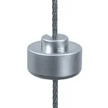 CS01 cable support for drilled shelves for 1.5 mm Cable Display System