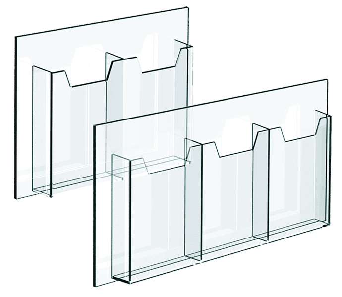 Accessories for Cable/Rod Displays — Brochure/Literature Holders | Nova Display Systems