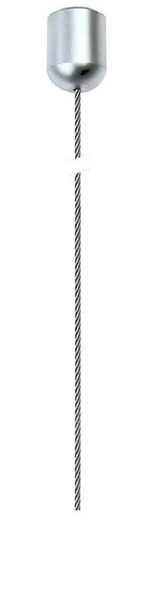 C2 Ceiling-Overhead 1.5mm Cable Suspension Kit — 2M (6’ 5-3/4”) Length | Nova Display Systems