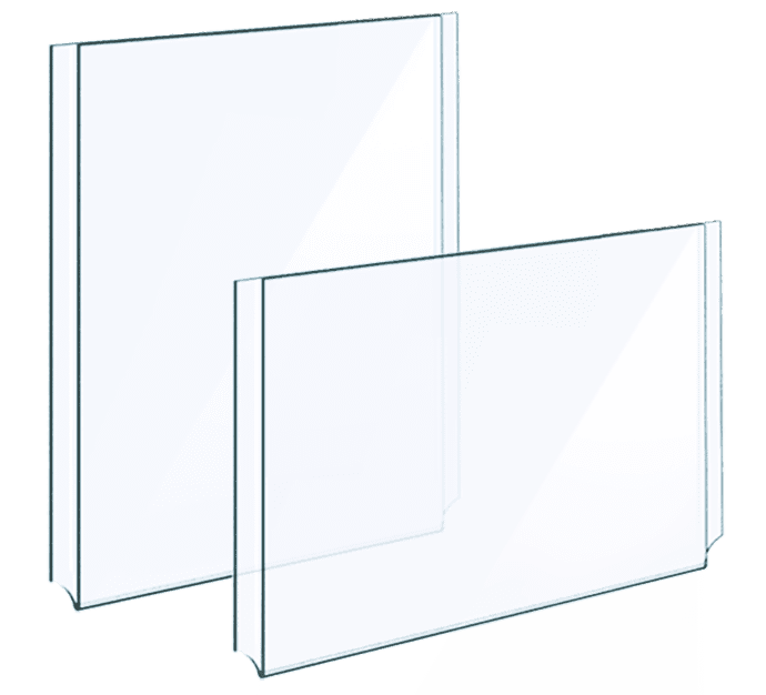Easy Access Acrylic Holders — Classic Style | Nova Display Systems
