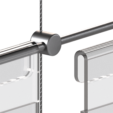 Hook-on Acrylic Holders — Mounting Options | Nova Display Systems