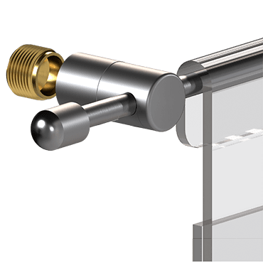 Hook-on Acrylic Holders — Mounting Options | Nova Display Systems
