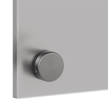 Satin Chrome Standoffs | Sign/Panel Standoff Finishes | Nova Display Systems