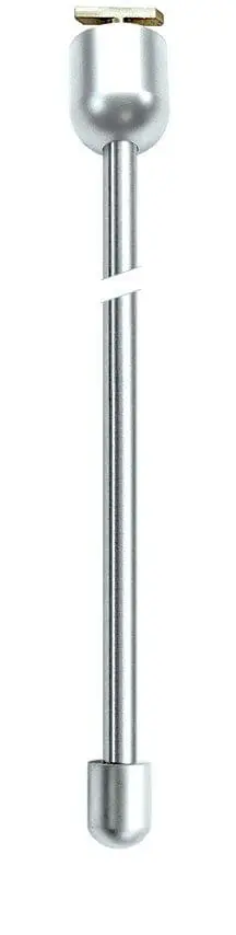 KRS-PR01/Q 6mm Rod Display Suspension Kit with Quick Fit Toggle for Ceiling/Top Rail — 1.5M (4′ 11-1/16”) Length | Nova Display Systems