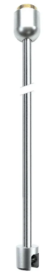 KRS-RG05 Ceiling/Top 6mm Rod Display System Fixing Kit with Top Panel Clamp — 1.5M (4′ 11-1/16”) Length | Nova Display Systems
