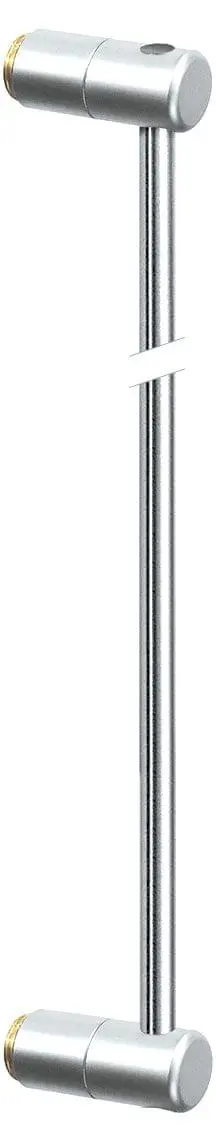 KWM11-1M Wall-to-Wall 6mm Rod Display System Fixing Kit — 1M (3’ 3-3/8”) Length | Nova Display Systems