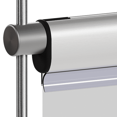 Specialty Supports — Rod Support with Boss for Graphic Holder | Nova Display Systems