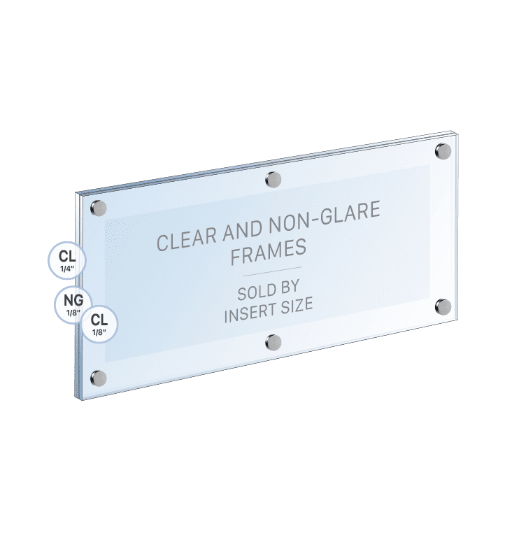 Panoramic Frame Display Kits — Single Frame Option
