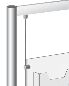 Versa-Module Floor Display Kits — Full-Size Open Frame with 1.5mm Cable System | Nova Display Systems