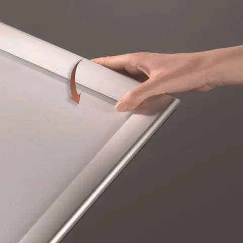 Aluminum Posters Frame for Front-Load Inserts | Nova Display Systems
