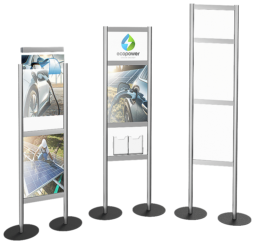 Stack-On Floor Display Stands | Nova Display Systems