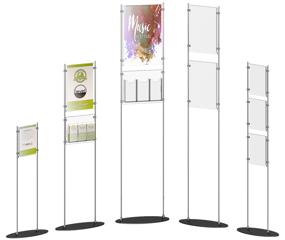 Totem Floor Display Stands | Nova Display Systems