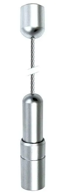 Ceiling-to-Floor Cable Kit with 4M (13’ 1-1/2”) Length