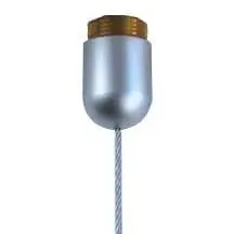 C2 Ceiling-Overhead 1.5mm Cable Suspension Kit — 2M (6’ 5-3/4”) Length | Nova Display Systems