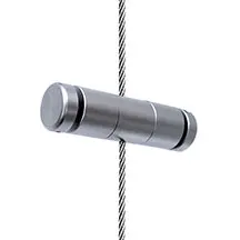 Dual-Grip Cable Standoffs – 47mm (1-7/8”) Projection Lengths (*Use with 3mm Cables)