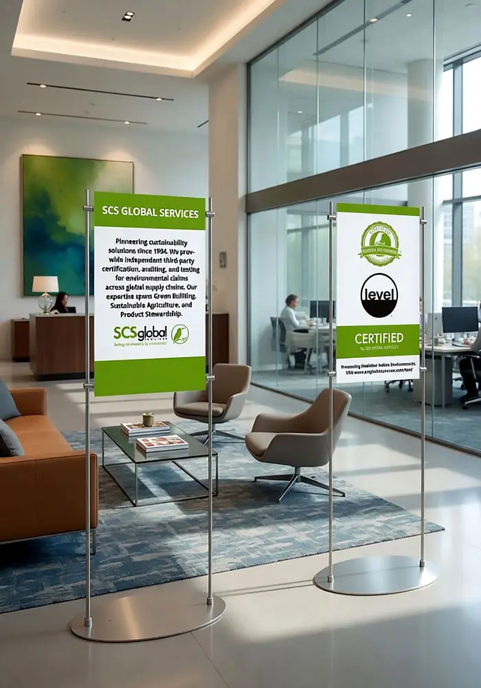 M1616 — Floor-Standing Modular Displays with Rod Systems | Design Concept