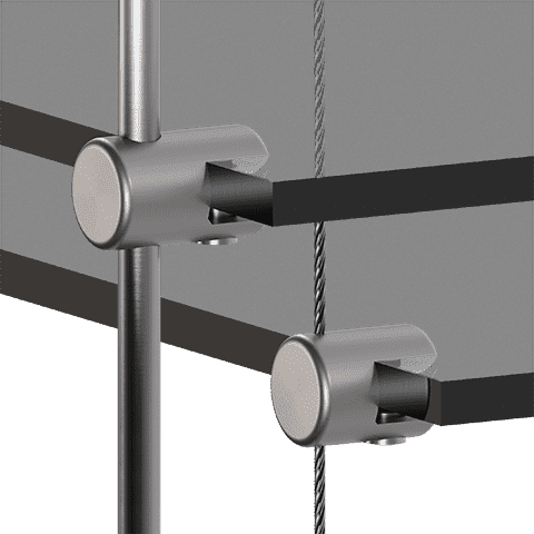 Acrylic and Glass Shelves — Side Mounting Option | Nova Display Systems