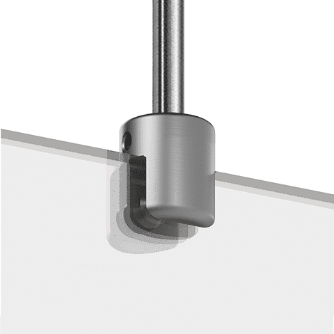 Standard Rod Supports — Top Clamp Support for Panels | Nova Display Systems