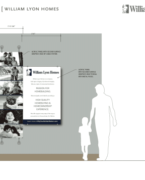 DC1201 — Wall Display Concept for William Lyon Homes