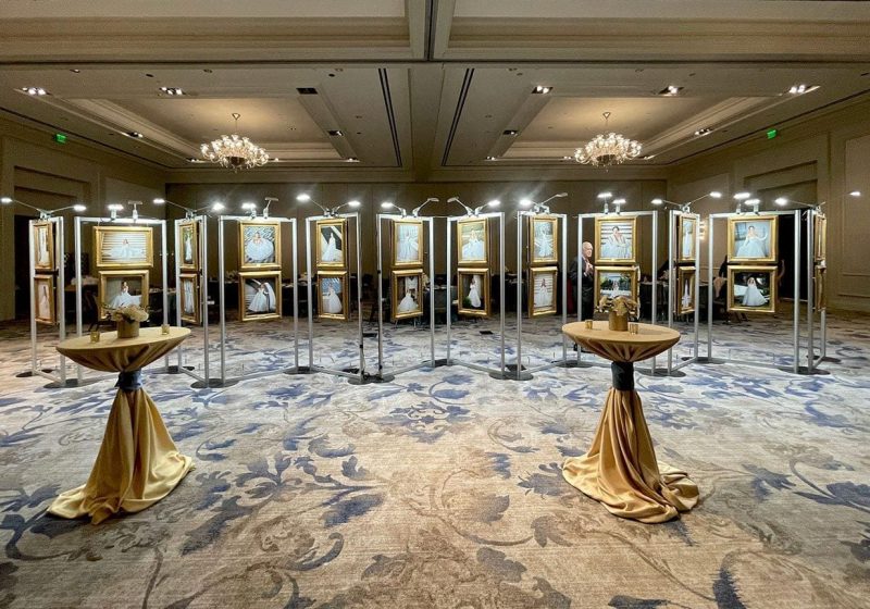 M16095 — Photography Display / Modular Versa-Module Floor Display Stands